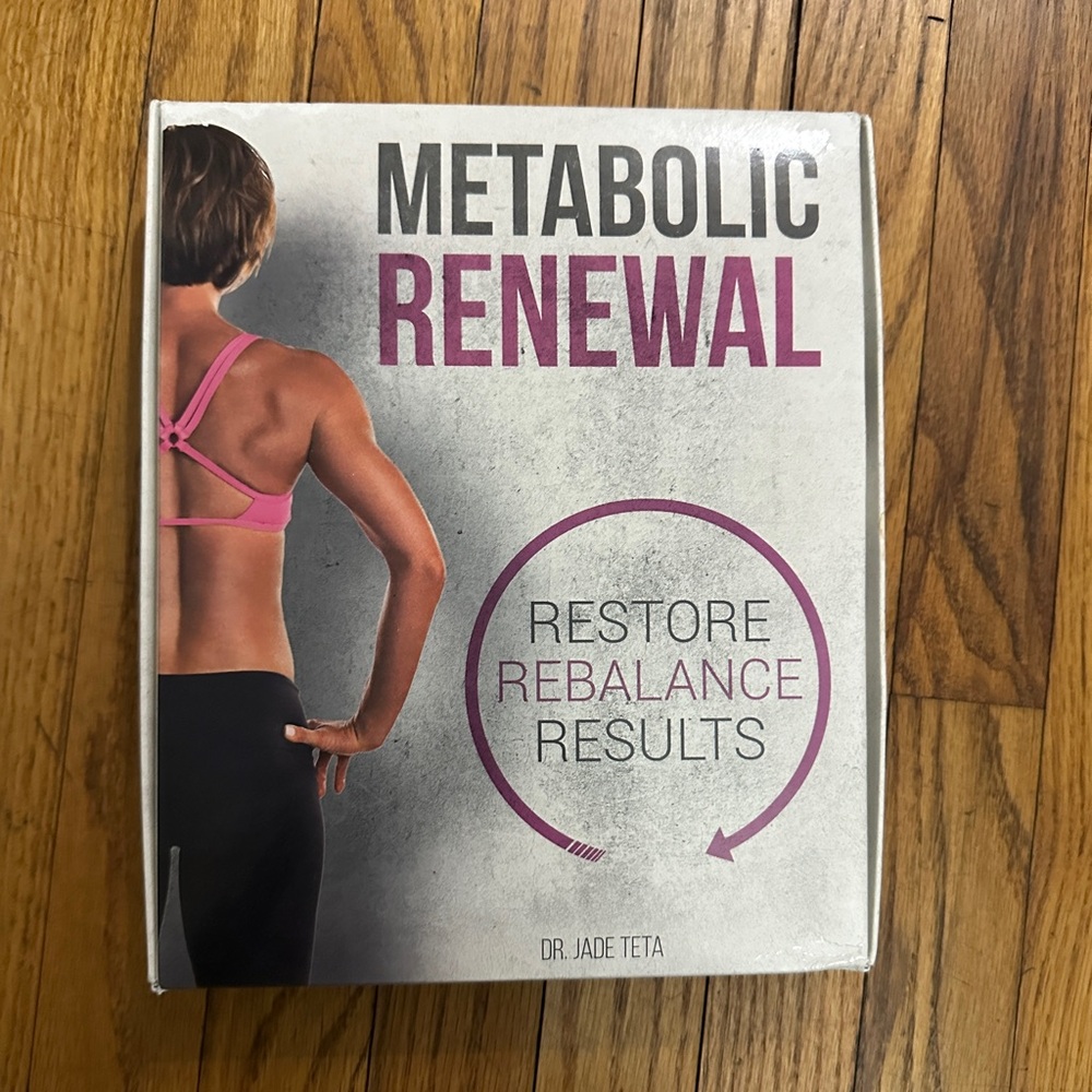Metabolic Renewal Restore Body Workout 4-Phase DVD Set by Dr. Jade Teta - NEW - Picture 3 of 4
